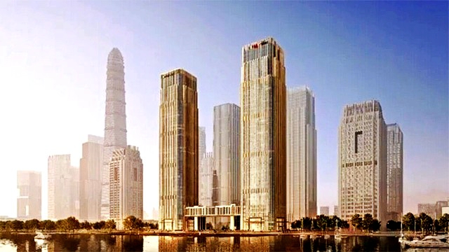【金威足跡】廣州金融城廣發銀行、中國人壽項目順利供貨
